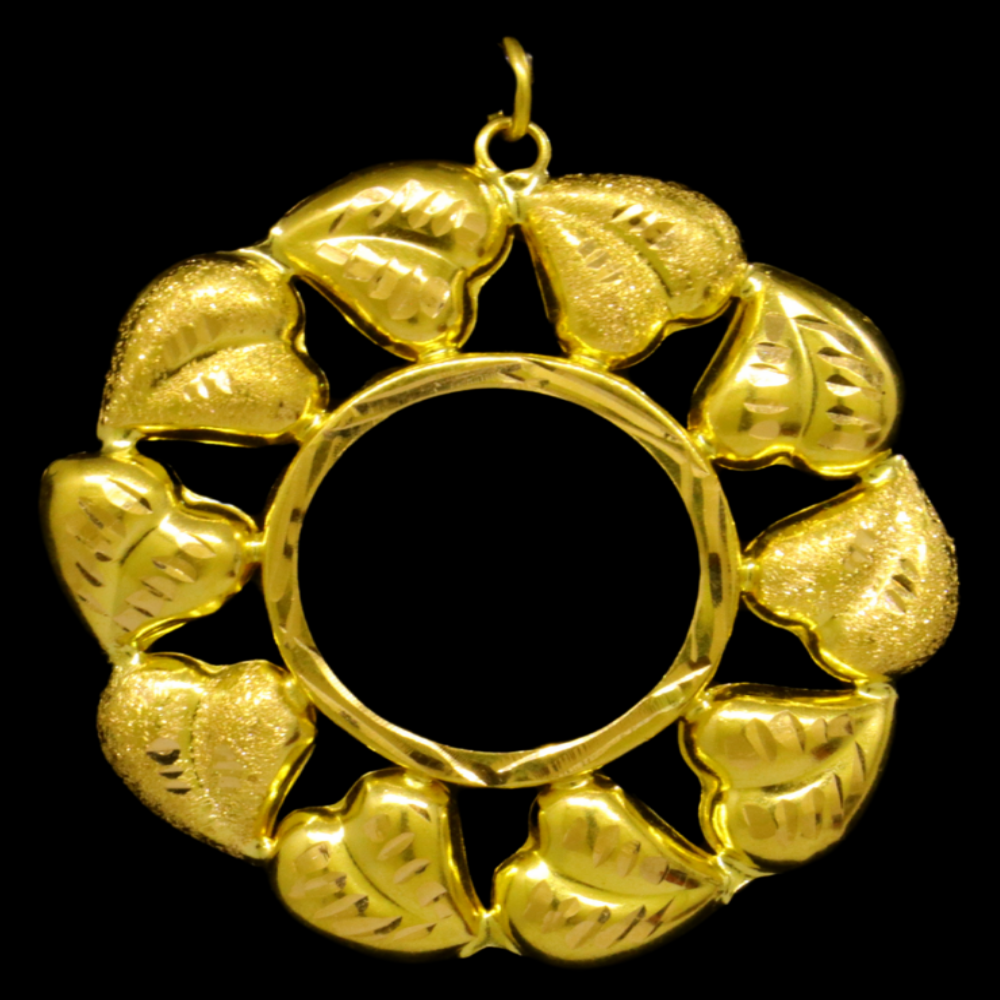 21K Gold Coin Frame – SW24237